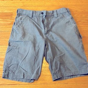 Men’s Carhartt Work Shorts. Grey. Size 34 original Fit.